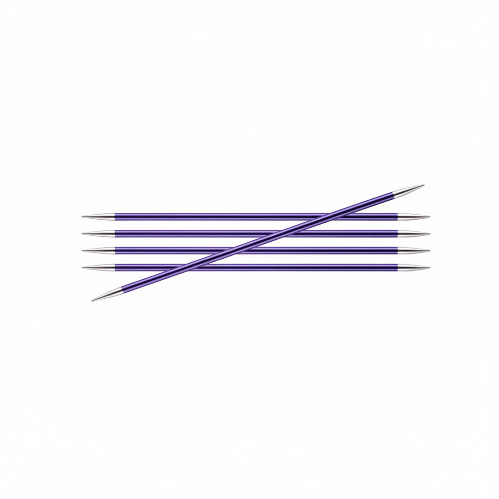 KnitPro Zing 8" Double-Pointed Needles